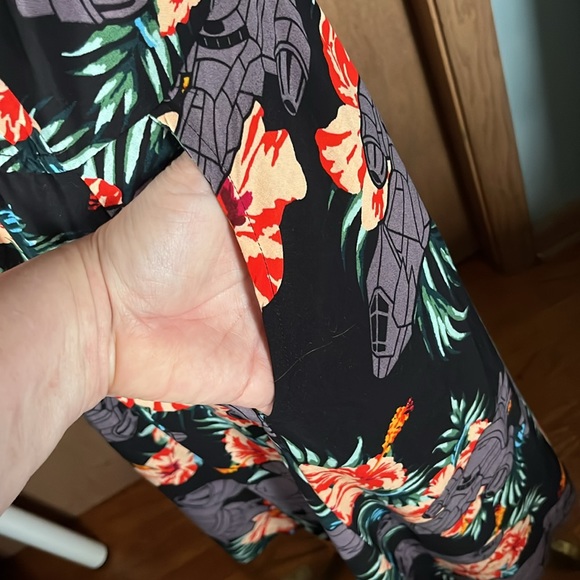 Firefly Hawaiian print sleeveless dress size 3x (approximately size 14 US) - Picture 3 of 10